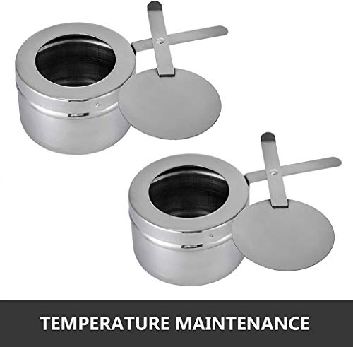 HSBAIS Speisenwärmer Buffetwärmer, 9 Quart Full Size Wärmebehälter Rechteckig Edelstahl Chafing Dish mit Deckel für… – Bild 5