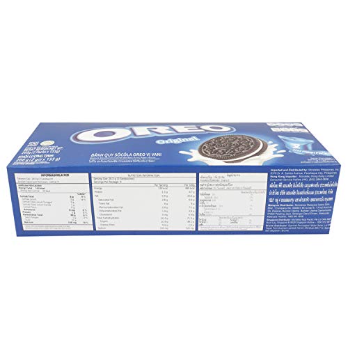 Image of OREO Gift Box( OREO Chocolate Sandwich Cookies with Vanilla Flavored Cream 266GM( 2 X 133GM) Imported.