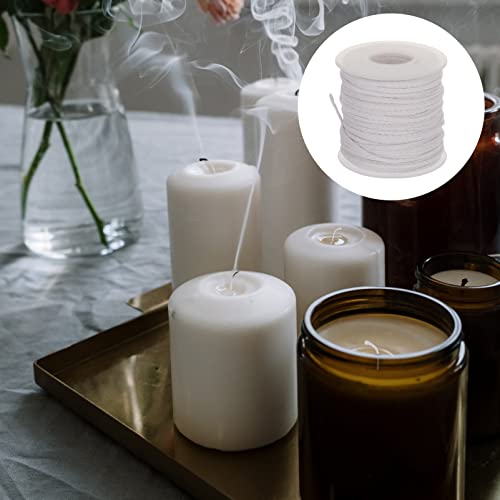 Pabilo trenzado de algodón para hacer velas en rollo miniatura 6