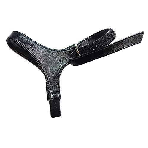Eliza May Detachable Shoe Straps ShooStraps - to Hold Loose high Heeled Shoes, Wedges and Flats (Black Classic)