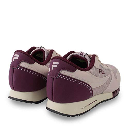 Fila, Euro Jogger Sport, Tênis, Feminino, Rosa/Vinho, 37