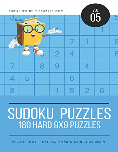 Sudoku Puzzles - 180 Hard 9x9 Puzzles (Volume)