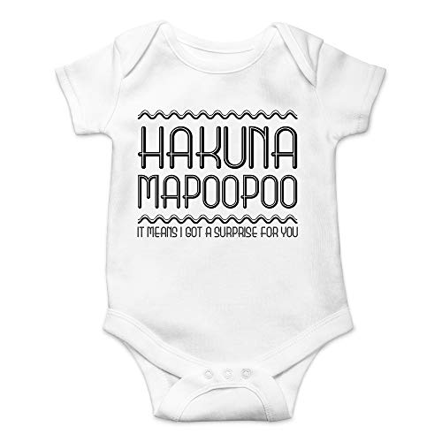 Image of CBTwear Hakuna Mapoopoo - Baby Clothes - Funny Newborn Bodysuit Outfits for Boys and Girls