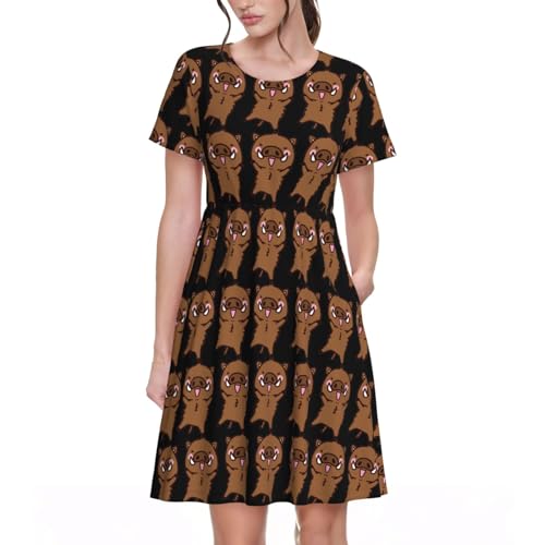 Robe d'été décontractée pour vos vacances et sorties en ville