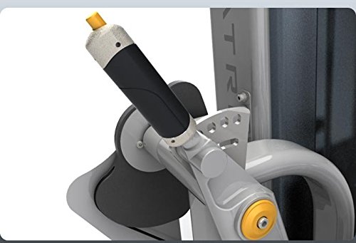 Close-up of the start position adjustment handle with numbered settings