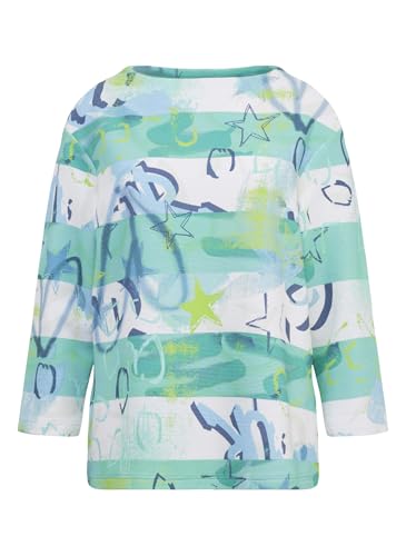 Rabe Sweatshirt Gemustert in Grün für Damen