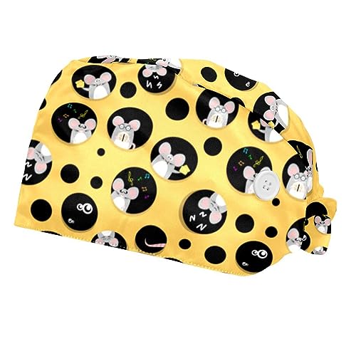 Chapeaux de travail pour hommes et femmes avec bandeau absorbant et cordon réglable