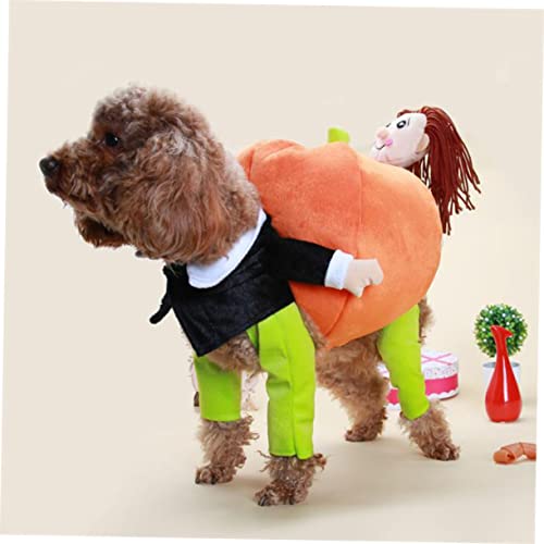 Disfraz de Calabaza Halloween para Perros Tamaño S miniatura 5