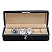 Produktbild Aufbewahrung Uhrenbox Haushalt Uhrenkollektion Box Männer Und Armbanduhr Frauen Universal-Uhr-Display-Box Schmuck Aufbewahrungsbox (Color : Black, Size : 31.5 * 9 * 2.3cm)