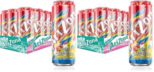 Image of AriZona Tropical Chillzicle | Fruit Juice Cocktail | 22 Fl Oz (24 Pack)