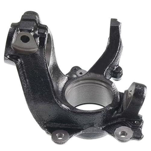 Image of Detroit Axle - 2 Front Steering Knuckles for Volkswagen 1999-2005 Jetta 2000-2007 Golf 1999-2010 Beetle, Replacement 2000 2001 2002 2003 2004 2005 Steering Knuckles Assembly