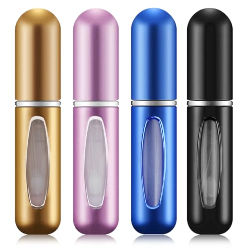 Lista de Caracteristicas de Un Perfume de esta semana. 48 Atomizador Para Perfume Botellas De 5 Ml 4pcs Atomizador de Botella Perfume Viaje de 5 ml - spray de Dispensador de Portátil para Mujer y Hombre