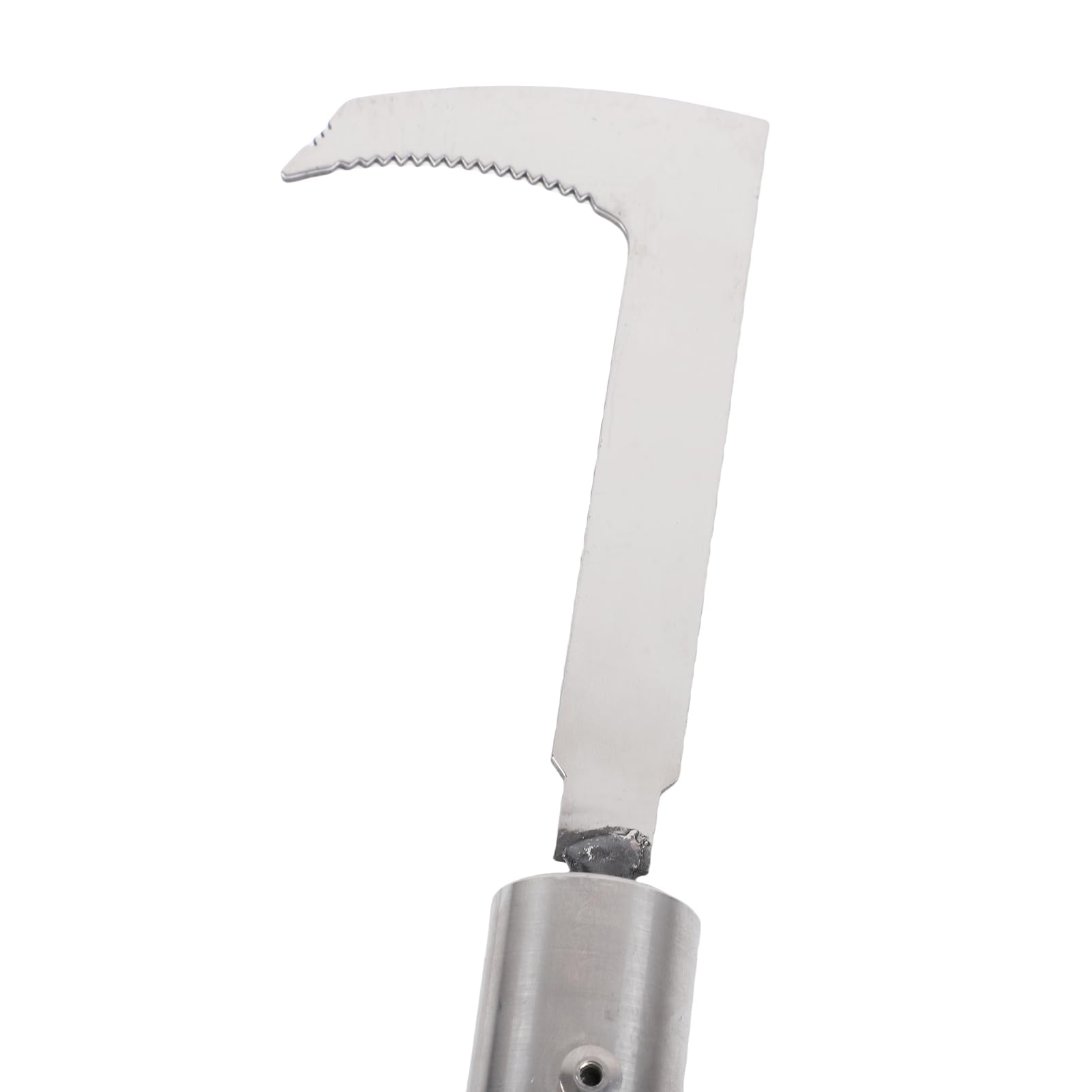 Herramienta desbrozadora de Acero Inoxidable 2 en 1 con Mango Largo para Exteriores