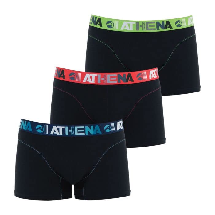 Athéna Homme Endurance 24h Ln49 Sous v tement, Noir, XXL EU