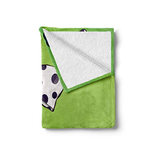 Ambesonne BLAN_79988_50X60 Lips Throw Blanket, Comic Style Pop Art Retro Girl thumb #1