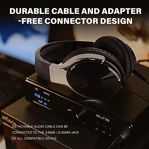 OneOdio Hoofdtelefoon over het oor met kabel, gesloten studio, hifi-hoofdtelefoon met Share-poort voor e-drum, piano… - Image 6