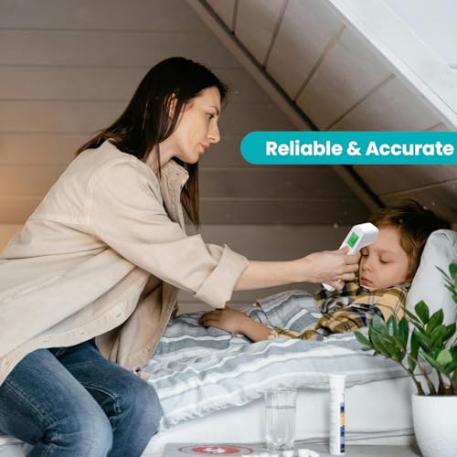 Touchless Baby Thermometer with Fever Alarm and Memory LCD Display - Image 4