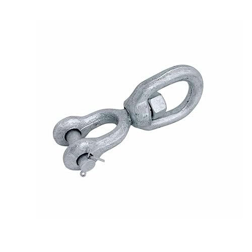 Miniatura 9 de DBM IMPORTS Marine Aoring Galvanized JAW Eye Swivel 58" WLL 5200 lbs Cap