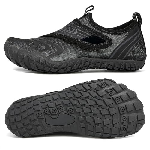 Image of UBFEN Kids Water Shoes for Boys Girls Quick-Dry Swim Aqua Socks | Lightweight, Barefoot-style, Perfect for Water parks, Beach, Pool, Kayak, Creek Hiking, Camping, Toddler, Little Kid, Big Kid