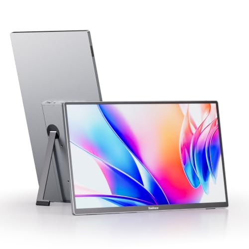 Image of Wireless Portable Monitor, 15.6 inch 1080P Portable Screen Extender, Wireless Casting&Auto-Rotation, Dual Monitor for Laptop /Mac /Switch /Phone /PC