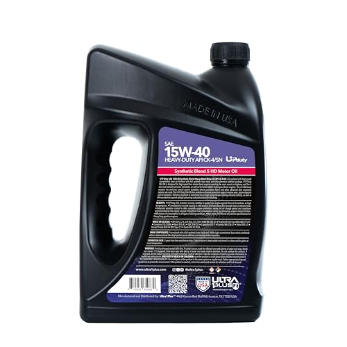 Aceite de motor sintético ULTRA 1PLUS SAE 15W-40 2 gal miniatura 2