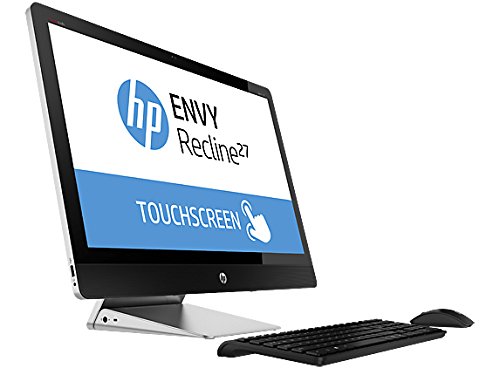 Image of HP 27 Inch All-in-One Desktop Computer, 8GB DDR3, 1TB Hybrid Drive, Intel i5, Windows, Beats Audio, WiFi