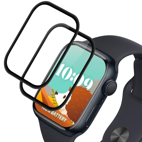 Elecshion Pellicola Vetro Temperato per Apple watch Series 6/5/4/SE/SE2/SE3 40mm, 2 pezzi Protezione Vetro [Senza Bolle][Anti-Graffio][ HD Chiaro][Durezza 9H] Schutzfolie