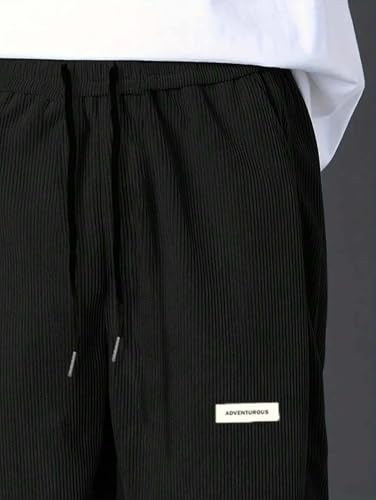 Image of KOTTY Men's Solid|Button|Wide|Loose fit|Corduroy Trousers & Pant for Men