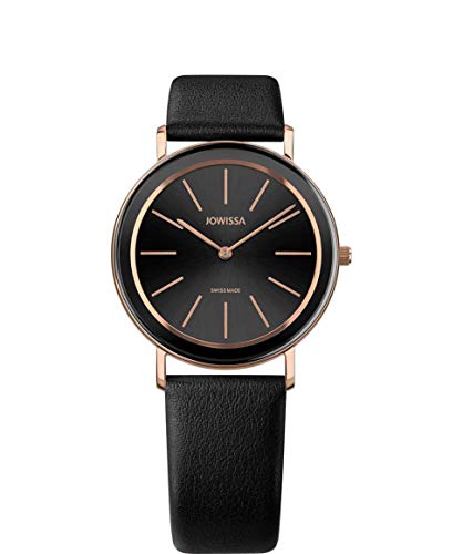 Preisvergleich Produktbild Jowissa Alto Schweizer Damenuhr J4.387.L Schwarz / Rosa