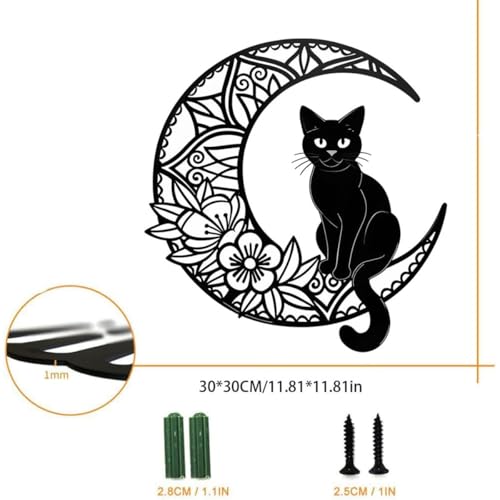 Décoration murale en métal noir pour personnaliser un studio moderne - 3