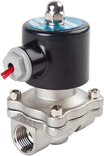 Électrovanne DN50 AC110V normalement fermée en acier inoxydable pour eau et huile - 2