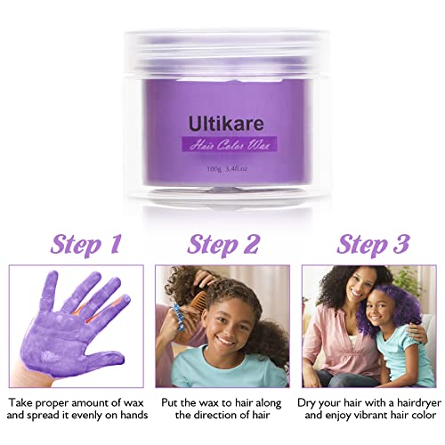Color Wax para Cabello Natural Temporal 3.4 Fl Oz miniatura 2