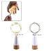 LED Corcho Botella Luces, USB Con Recargable, 1,9 m 20 LED, Cobre...