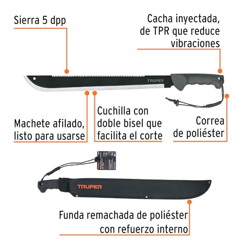 Machete tipo Rambo Truper 18 machete tipo rambo truper marca TRUPER (3)
