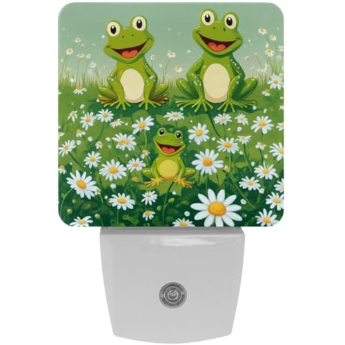 Lámpara de noche LED con sensor para niños 7.6x7.6 cm miniatura 1