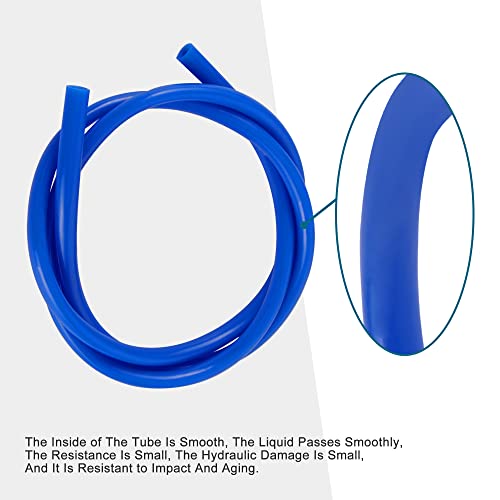 Goofit Blue 1/5 Inch Tubing Carburetor Fuel Vent Line Repleacment For Atv Dirt Bike Go Kart Moped Pocket Bike #TOP2