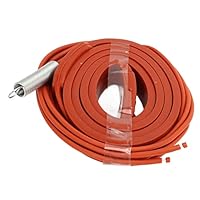 Natudeco 50 W Heizband, Abtau- und Frostschutzband, Kompressor-Heizband, Heizband für Klimaanlagen, Kompressoren, Kurbelgehäuse, Wechselstrom