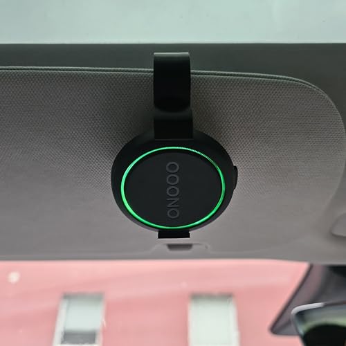 Sonnenblenden-Halterung kompatibel für Ooono Co-Driver No.2 – Einfache Installation - Hitzebeständig bis 90°C - Verstärkte Klammer für sicheren Halt