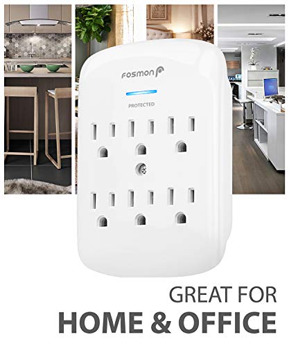 Fosmon C-10688 6 Outlet Wall Mount Surge Protector thumb #6
