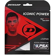 سلسلة Dunlop Sports Iconic Power Squash، 18 جرام، أسود، 32 مجموعة