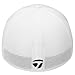 TaylorMade Golf Men's Standard CAGE HAT, White, Small/Medium