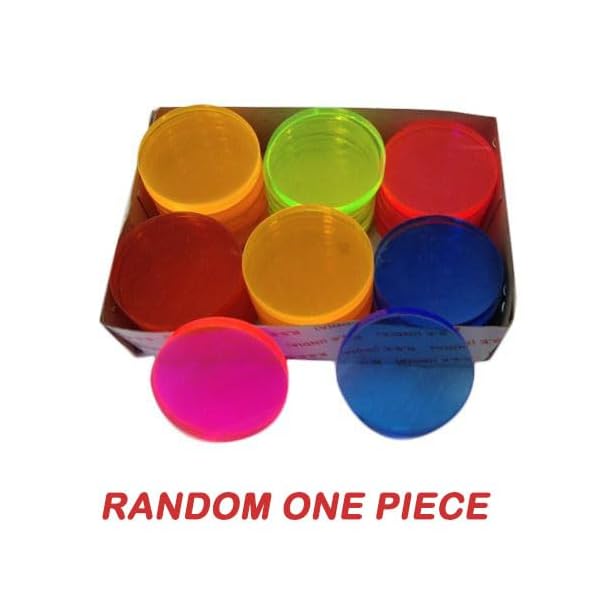 Carrom Board Coins + 1 Striker Plastic Crystal and Wooden (Acrylic) - Image 5