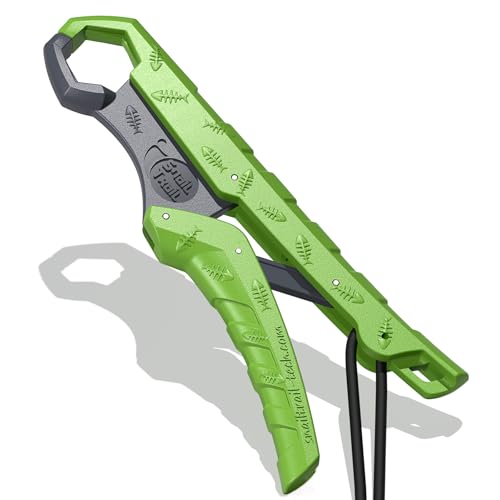 SNAIL TRAIL 7.5''/9'' Floating Fish Gripper, Fishing Grabber, Catfish Mouth Pliers, Caught Bass...