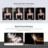 Godox iT30Pro-N Mini TTL Camera Flash for Nikon, 2.8" Full-Color Touchscreen, 2.4G X Wireless 1/8000 HSS Speedlight, 1.5s Recycle, 560 Full Power Flashes with Rechargeable Battery (Black) - Image 8