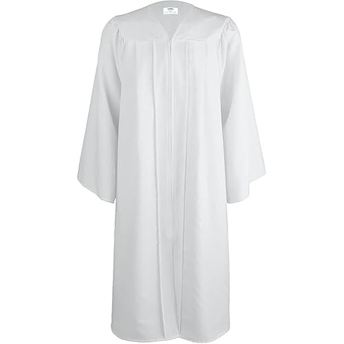 TngHui Unisex Matte Graduation Gown for High School,Choir Robes for Church, Judge Robes Costume 12 Colors