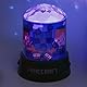 Paladone Minecraft Party-Projektionslicht, offiziell lizenzierte RGB-LED-Lampe für Kinder, Zuhause, Geburtstage, Partys, batteriebetrieben, Gaming-Fanartikel