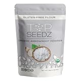 Top Seedz, Certified USDA Organic Arrowroot Powder | Gluten-Free, Grain-Free Flour or Starch Food Th