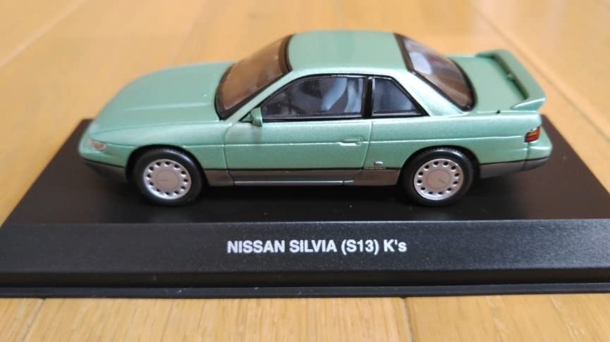 【激レア】京商　S13シルビア　ライムグリーン　1/18 激レア】京商 S13シルビア ライムグリーン 1/18 激レア】京商 S13