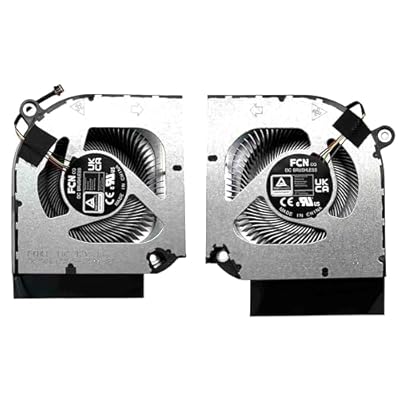 استبدال مروحة التبريد BestParts الجديدة لوحدة المعالجة المركزية + GPU لـ ACER Predator Helios Neo 16 (PHN16-71)، P/N: 23.QLTN7.001 23.QLTN7.002