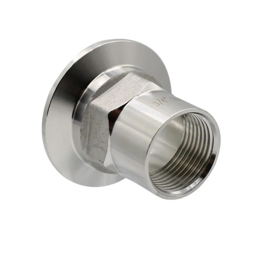 Bylsagwht Women's Dn40 1.5 K64 1/2" 3/4" -2" X 1.5" 2" 2.5" Tri Clamp 304 316 Stainelss Steel Pipe Fitting Connector Homebrew(,304)